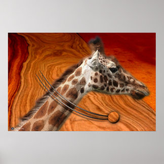 G'S GIRAFFE POSTER