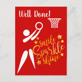 GS Player Thated well Ready Netball Vykort