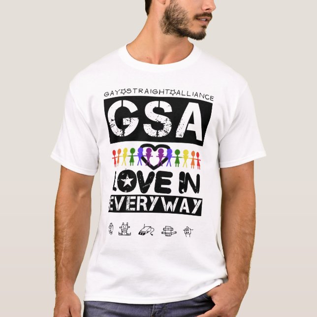 GSA-T-tröja Tee Shirt (Framsida)