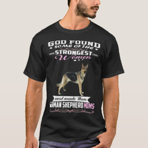 GSD027 - Den tyska herdeguden Shepherd Mamma hitta T Shirt