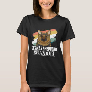 GSD116 - Tysk Shepherd Grandma T Shirt