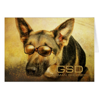 GSD_glasses-8x10 Hälsningskort