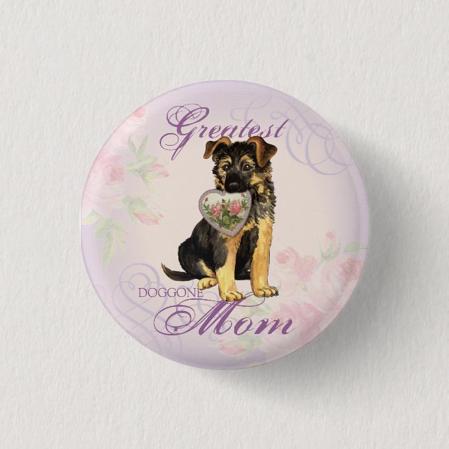 GSD Heart Mamma Knapp (Framsida)
