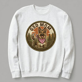 GSD Mamma Crewneck Tröja Hundmamma Present Till He