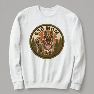 GSD Mamma Crewneck Tröja Hundmamma Present Till He