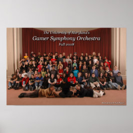 GSO Fall '08 Group Photo (Fånig) Poster