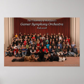 GSO Fall '08 Group Photo (Fånig) Poster