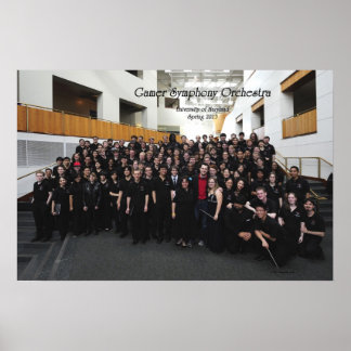 GSO Vår '13 Group Photo (alternativ) Poster