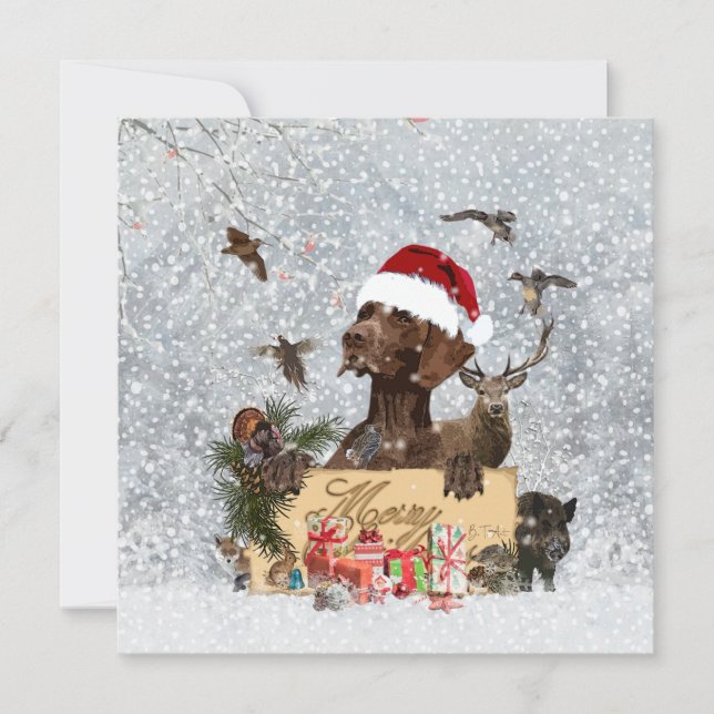 Gsp,Hund christmas (Framsida)