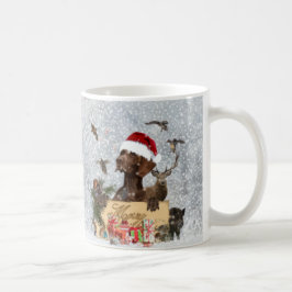 Gsp,Hund christmas Kaffemugg