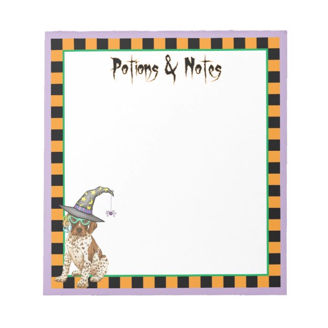 GSP Witch Anteckningsblock (Framsida)