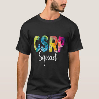 Gsrp Squad Tie Dye Tillbaka Till Skolan Kvinnor Up T Shirt