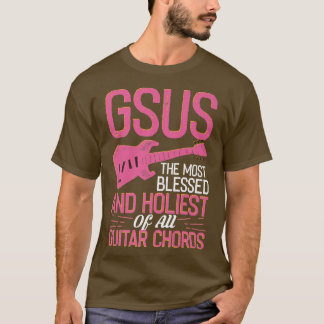 GSUS Guitar Chords With Electric Guitar454 T Shirt