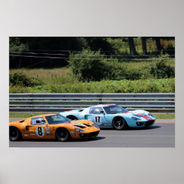 GT40 MK1 Le Mans Classic Poster