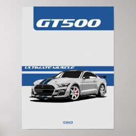 GT500 Poster i musklerna - kulturarv