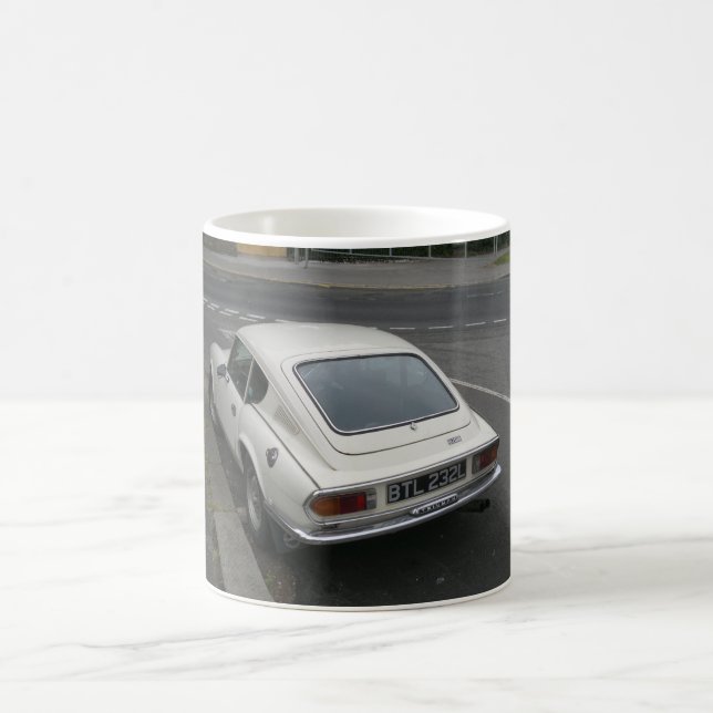 GT6 Coupé brittisk sportbil Kaffemugg (Center)