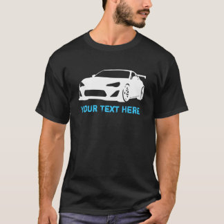 GT86 + din text T-shirt