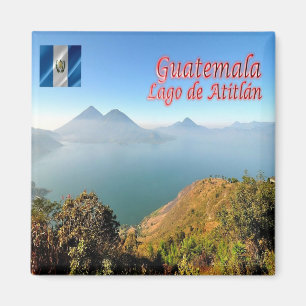 GT - Guatemala - Sjö Atitlan Magnet