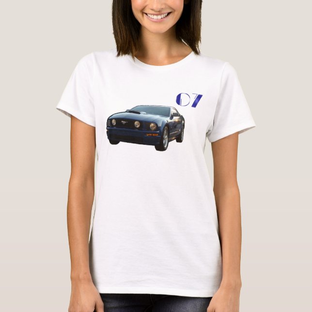 GT Mustang, 2007 T Shirt (Framsida)