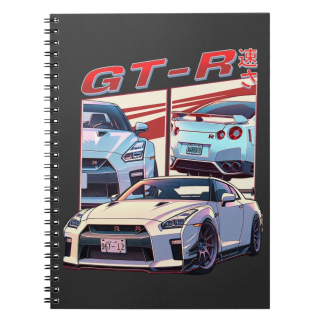 GT-R STREET LEGEND ANTECKNINGSBOK (Framsidan)
