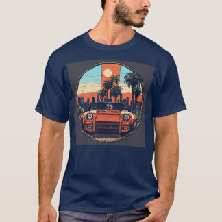 GTA 5: Rund mekanisk Logotyp T Shirt