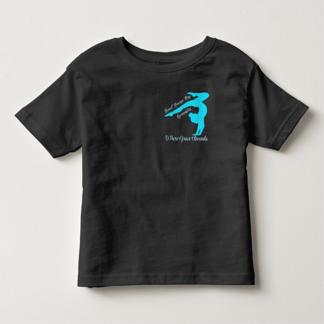 GTbay Gymnastics Hoodie T Shirt (Framsida)