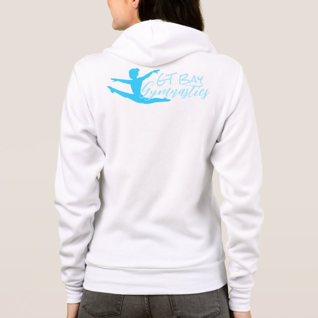GTbay Gymnastics *mörk* T Shirt (Baksida)