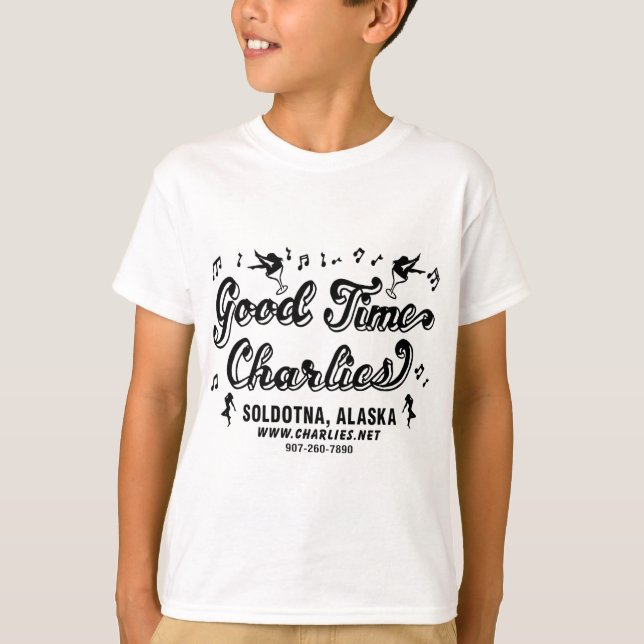 GTC-logotyp på ljus kulör dräkt T-shirt (Framsida)