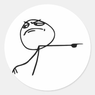 GTFO RUNT KLISTERMÄRKE