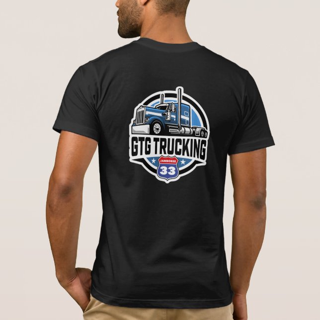 GTG Trucking T Shirt (Baksida)