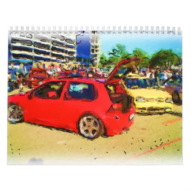 GTI x 2_Painting_In_Color Kalender (Omslag)