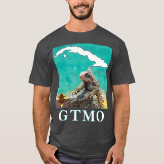 GTMO Iguana Guantanamo Bay Cuba T Shirt