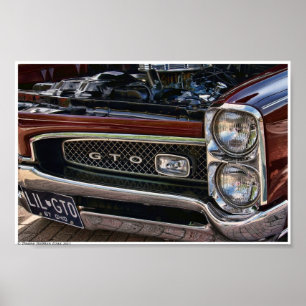 GTO-affisch Poster