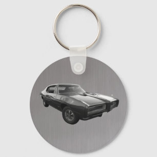 GTO i borstade 1968 stålsätter Nyckelring