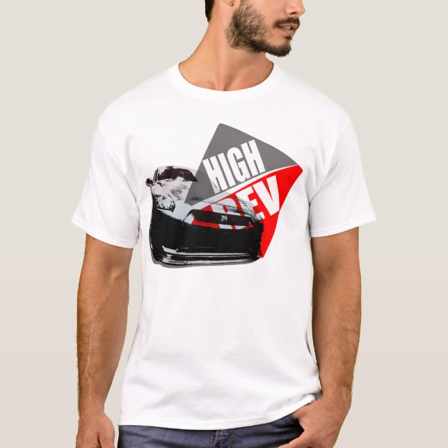 GTR logotyputslagsplats för timme T Shirt (Framsida)