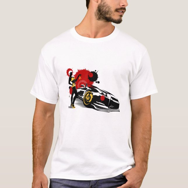 GTR Nissan T Shirt (Framsida)