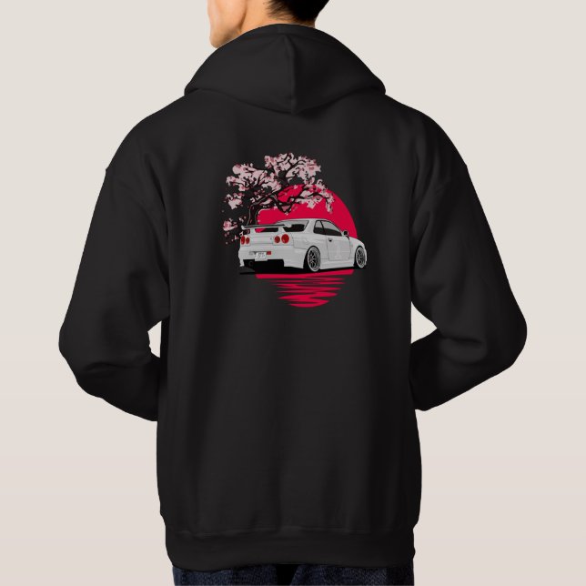 GTR R34 HOODIE (Baksida)