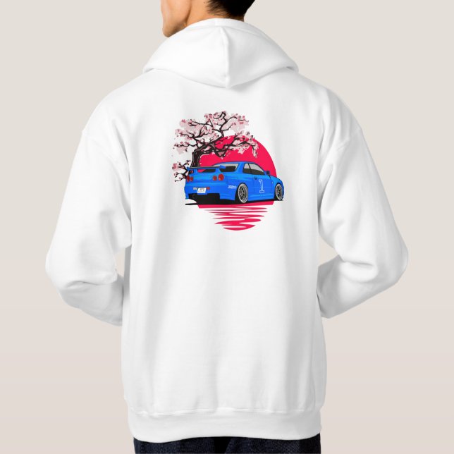 GTR R34 HOODIE (Baksida)
