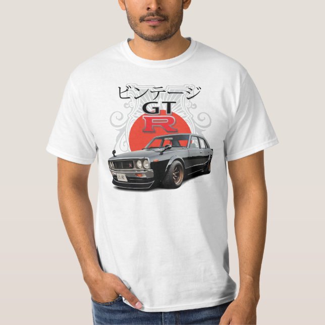GTR vintagehorisont T-shirt (Framsida)