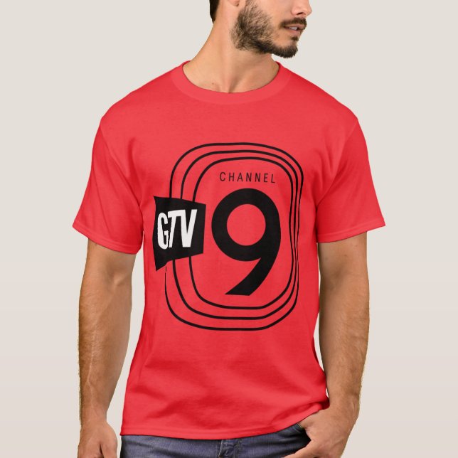 GTV Channel 9 Melbourne family T Shirt (Framsida)