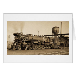 GTW-motor #6039 på Chicago, IL Hälsningskort