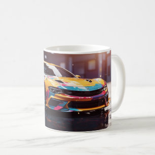 GTX #1 för sportbil Kaffemugg