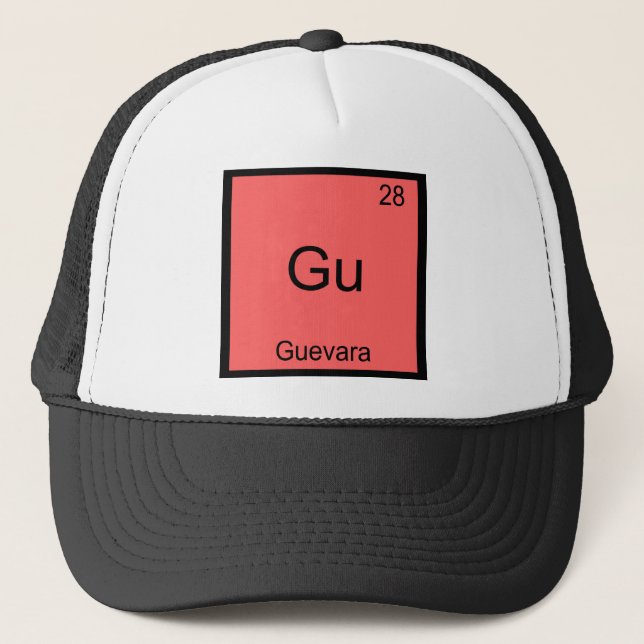 Gu - Guevara Funny Chemistry Inslag Symbol Tee Truckerkeps (Framsida)