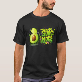 Guac-läge Roligt Avokado Gym Träning T Shirt