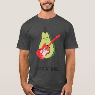 Guac N Roll, Heliga Guacamole, Funny Avocado För m T Shirt