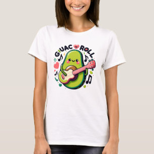 Guac n Roll Rock and roll Guac och Roll T Shirt