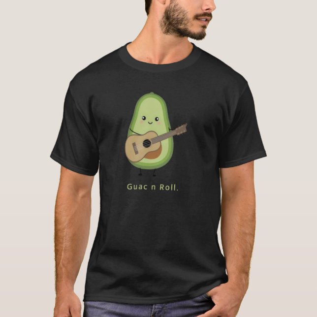 Guac N Roll T Shirt (Framsida)