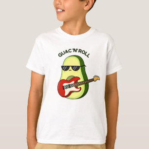 Guac och Roll Funny Avocado Pun T Shirt