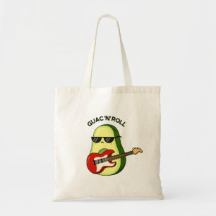 Guac och Roll Funny Avocado Pun Tygkasse