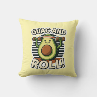 Guac och Roll Kudde